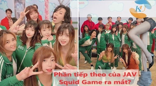 [Phiên bản Jav của Squid Game] Bạn có hứng thú với phiên bản 18+ Squid Game không?